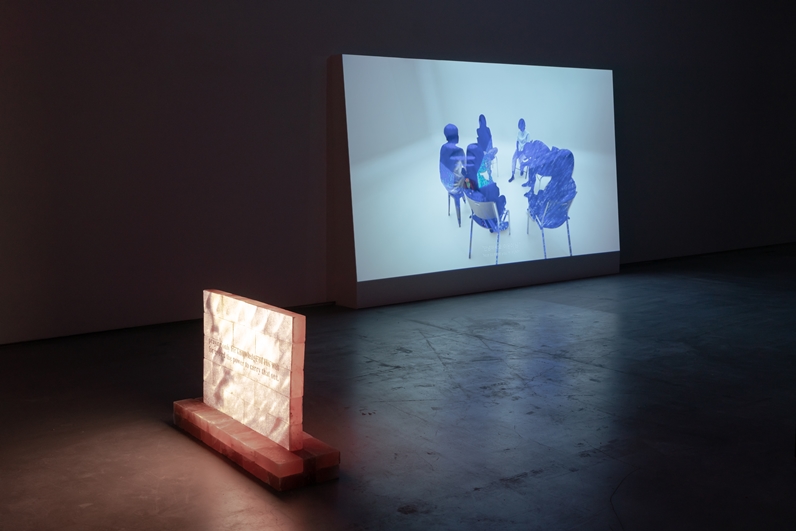 Installation view