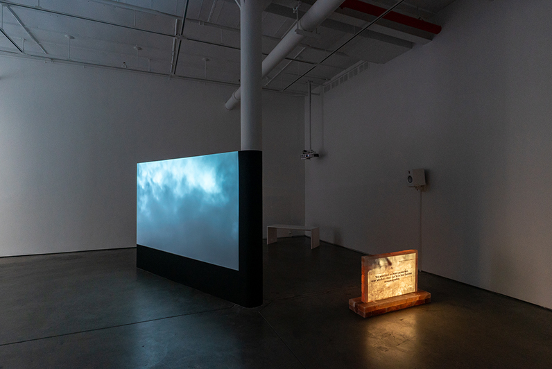 Installation view